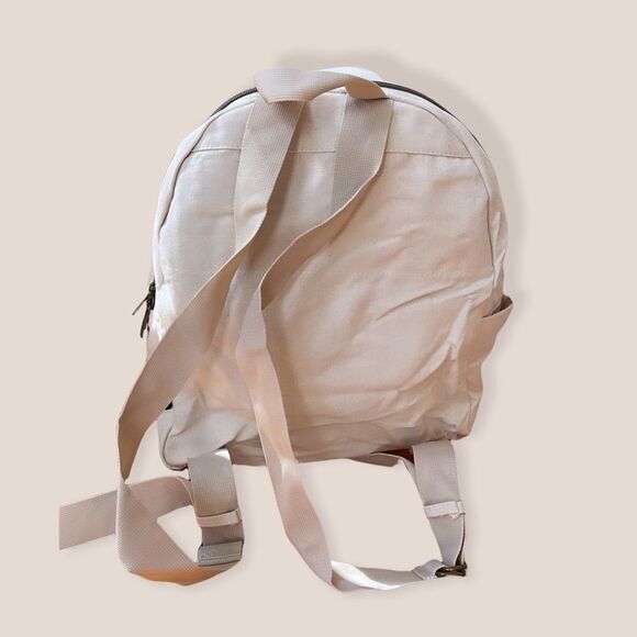 NWT Papa & Barkley Beige Canvass Backpack